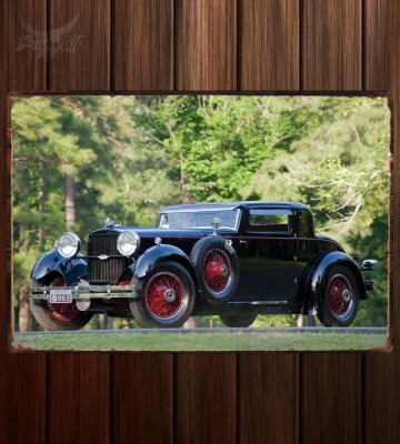 Металлическая табличка Stutz Model M Supercharged Lancefield Coupe 600 Металлическая табличка Stutz Model M Supercharged Lancefield Coupe 600